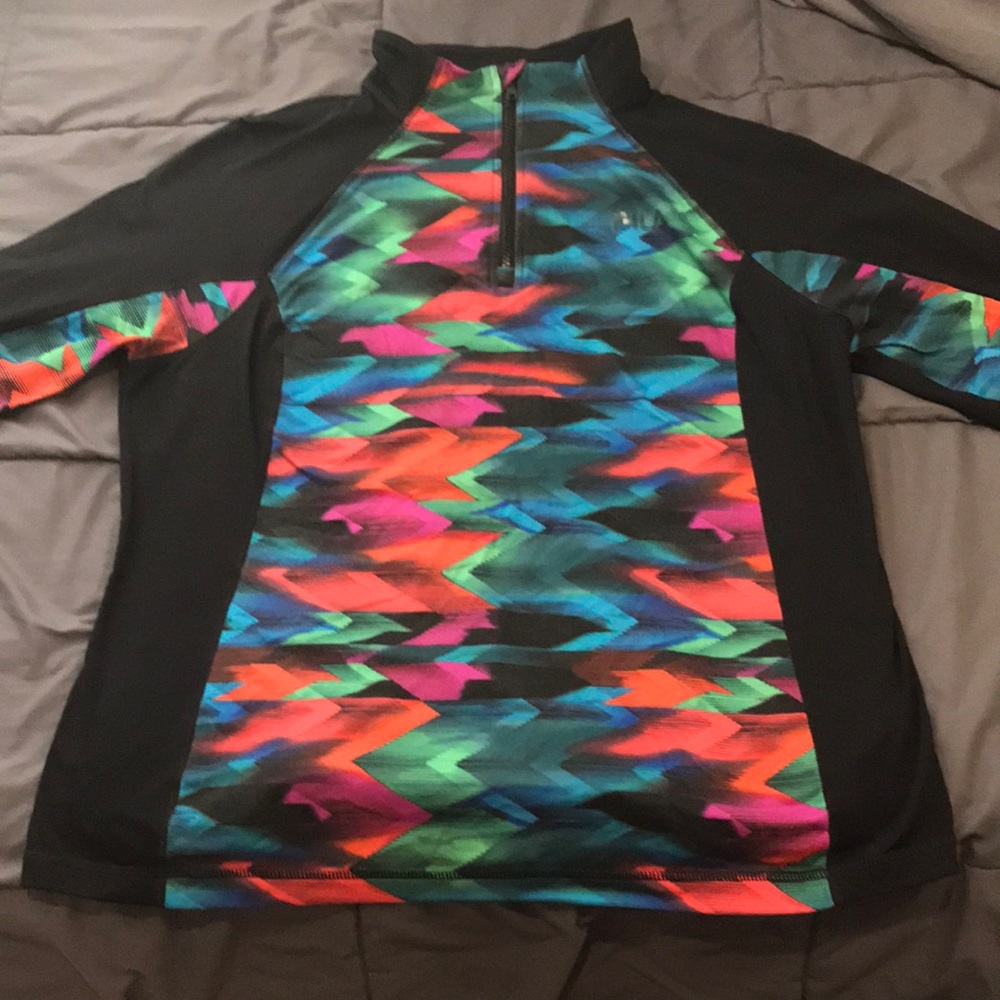 Zip up athletic jacket